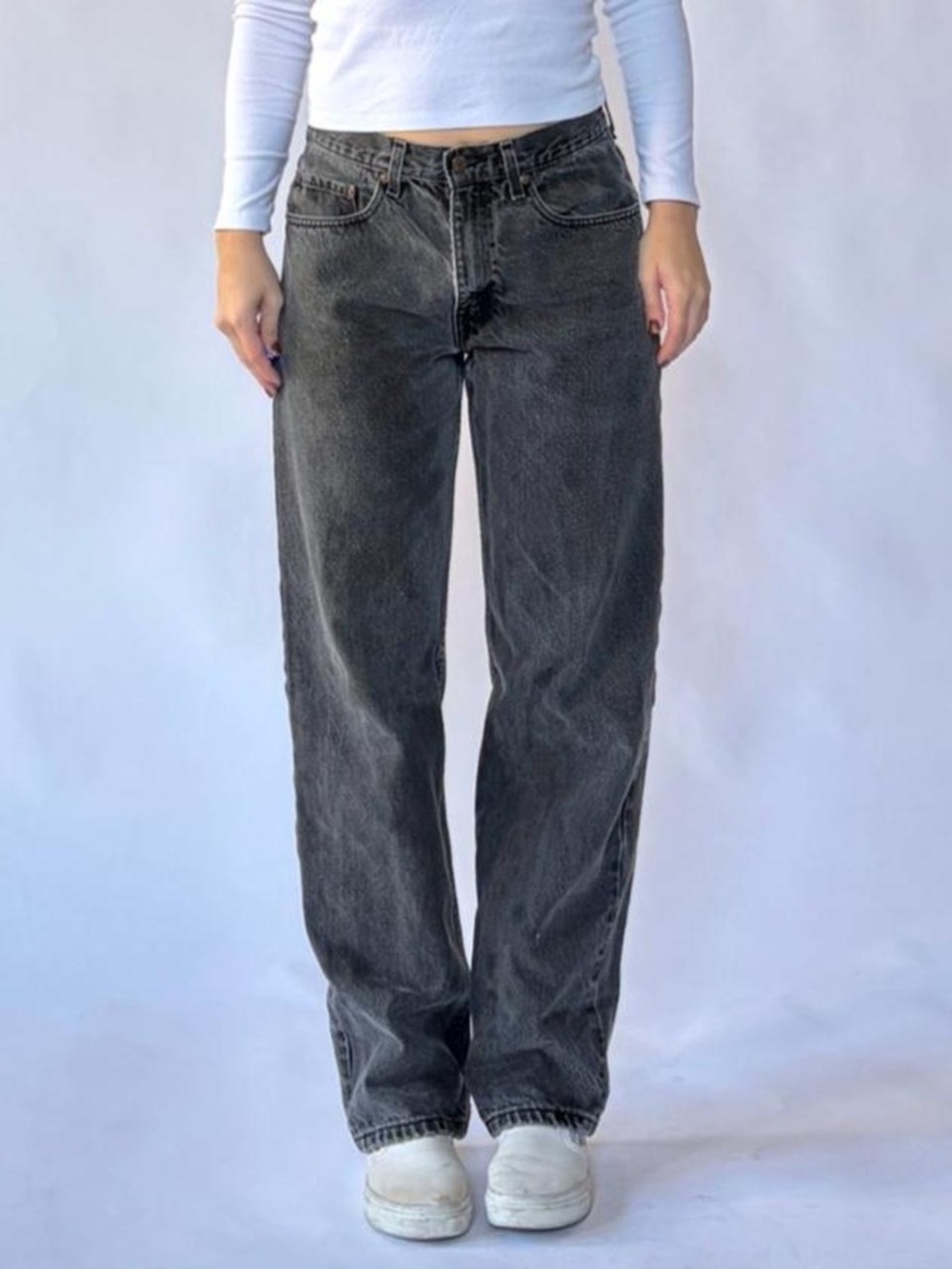 Vintage Levi's Jeans Black Faded 32x32